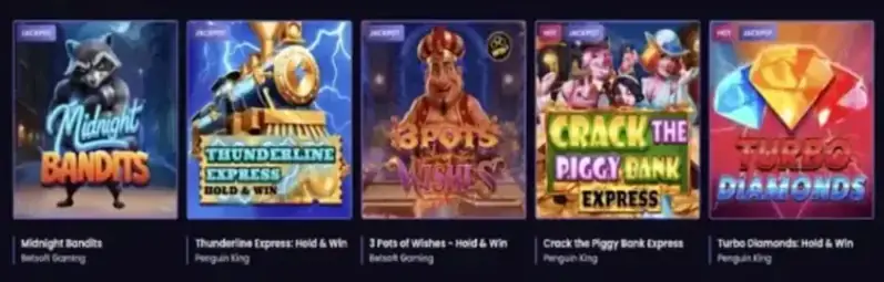 Vegasnow Game Library - Classic Reels and Modern Video - Reference Notes