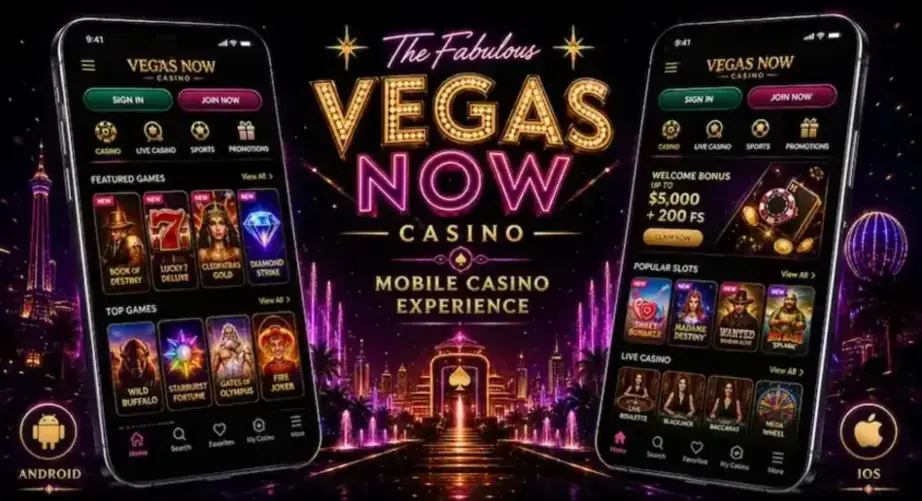 Cross-Screen Entry through the Vegasnow Mobile Version